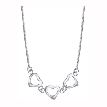 图片 925 Silver Jewelry,Center Chain Necklace- LN-113