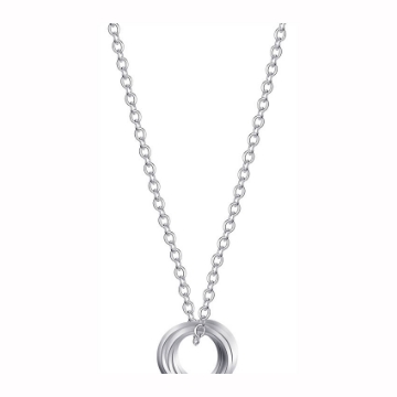 图片 925 Silver Jewelry,Center Chain Necklace- LN-118