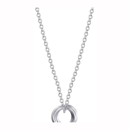 图片 925 Silver Jewelry,Center Chain Necklace- LN-118