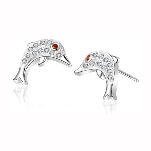 图片 925 Silver Jewelry,Stud Earrings- ER-067