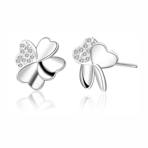 图片 925 Silver Jewelry,Stud Earrings- ER-070