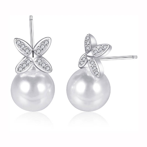 图片 925 Silver Jewelry,Stud Earrings- ER-109