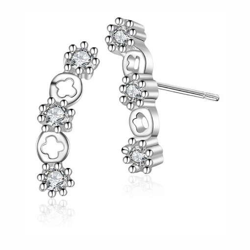 图片 925 Silver Jewelry,Stud Earrings- ER-122