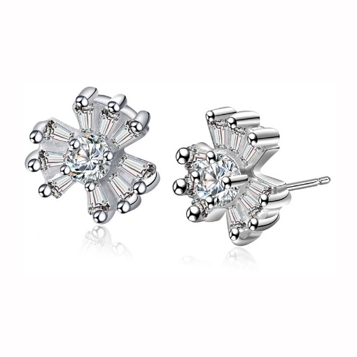 图片 925 Silver Jewelry,Stud Earrings- ER-267