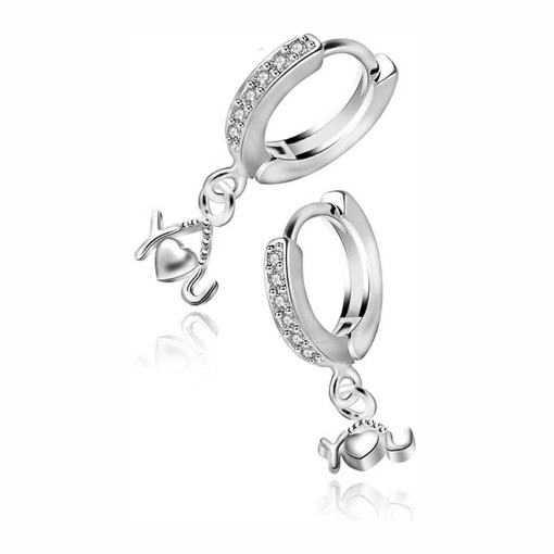 图片 925 Silver Jewelry,Clip Earrings- ER-442