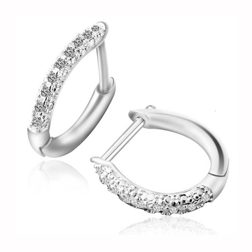 图片 925 Silver Jewelry,Clip Earrings- ER-486