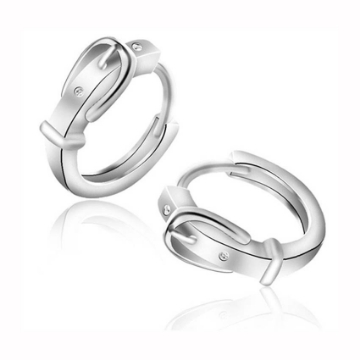 图片 925 Silver Jewelry,Clip Earrings- ER-489