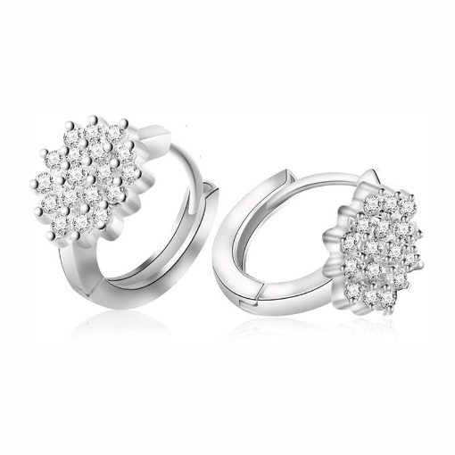 图片 925 Silver Jewelry,Clip Earrings- ER-510