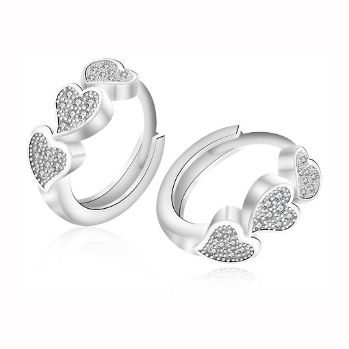 图片 925 Silver Jewelry,Clip Earrings- ER-519