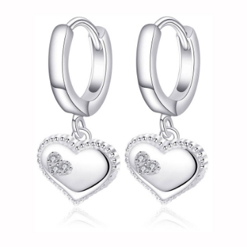 图片 925 Silver Jewelry,Clip Earrings- ER-536