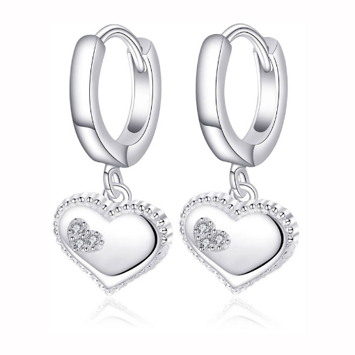 图片 925 Silver Jewelry,Clip Earrings- ER-536