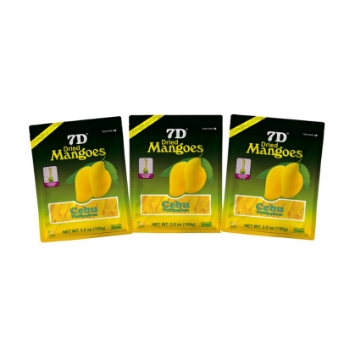 图片 7D Dried Mangoes (100g) ,Cebu Dry mangoes,Pack of 3