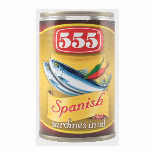 图片 555 Sardines Spanish Style 155g