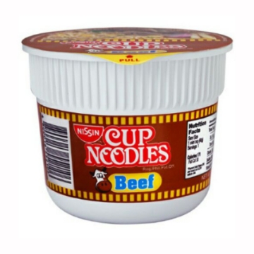 图片 Nissin Cup Noodles Beef 40g