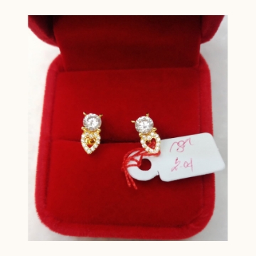 图片 18K - Saudi Gold Earrings 2.04g- SE204G