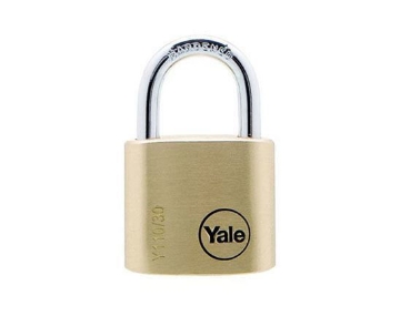 图片 Yale Classic Series Outdoor Solid Brass Padlock 30mm with Multi-pack -Y110/30/117