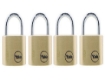 图片 Yale Classic Series Outdoor Solid Brass Padlock 30mm with Multi-pack -Y110/30/117