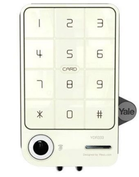 图片 Yale Digital Door Lock with PIN Code & RF Card Key (Rim Lock) - YDR 333