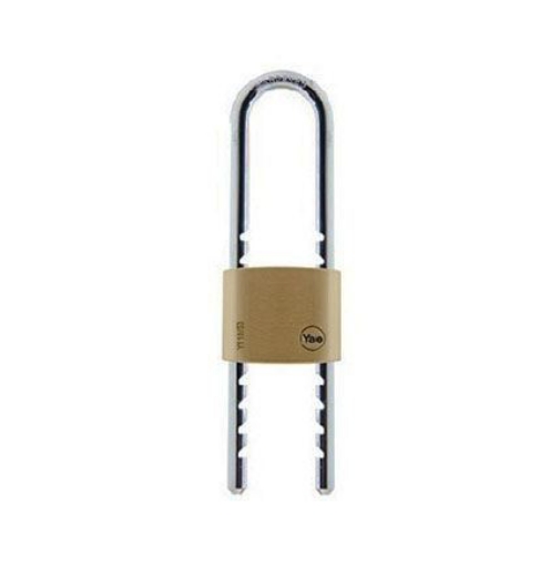 图片 Yale Classic Series Outdoor Solid Brass Adjustable Shackle Padlock 50mm - Y110/50/155/1