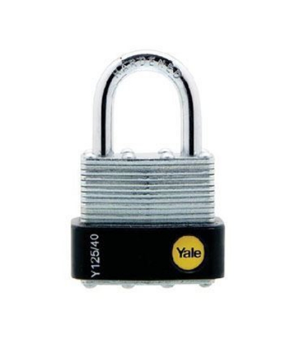 图片 Yale Classic Series Outdoor Laminated Steel Padlock 40mm with Multi-pack - Y125/40/122/1