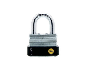 图片 Yale Classic Series Outdoor Laminated Steel Padlock 50mm - Y125/50/129/1