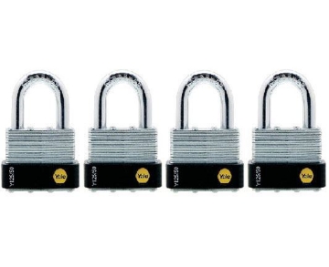 图片 Yale Classic Series Outdoor Laminated Steel Padlock 50mm - Y125/50/129/4