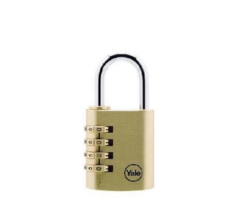 图片 Yale Class Series Indoor Solid Brass Combination Padlock 40mm - Y150/40/130/1