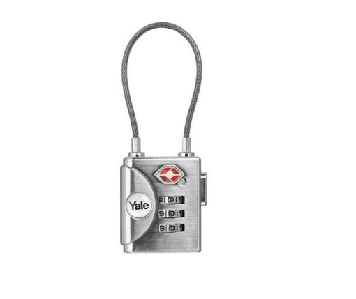 图片 Yale Cable Luggage TSA Combination Lock -YLHYTP3/32/350/1