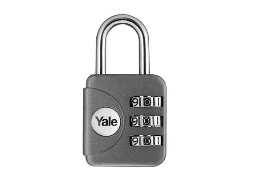 图片 Yale Colored Luggage 3-digit Combination Lock (Grey) 28mm - YP1/28/121