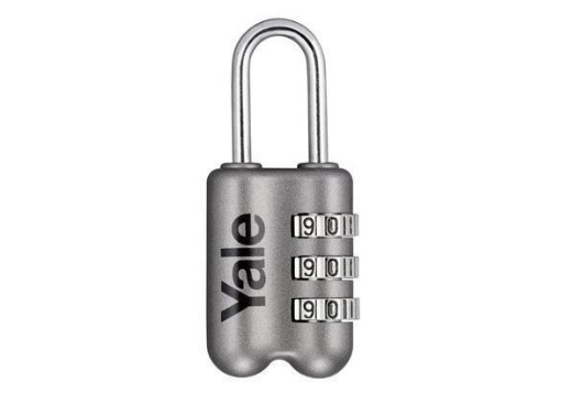 图片 Yale Colored Luggage 3-digit Combination Lock (Grey) 23mm - YP2/23/128