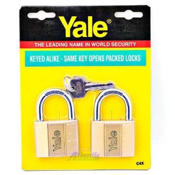 图片 PADLOCK S/BRS 40MM 66MM SHACKLE 2PC KA