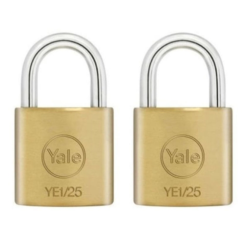 图片 Key Alike 2 Pieces Brass Padlocks YE1/25/113/2