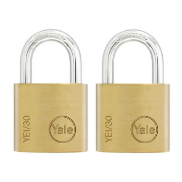 图片 Key Alike 2 Pieces Brass Padlocks YE1/30/115/2