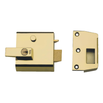 图片 Rim Locks, Double Cylinder Security Latch P1