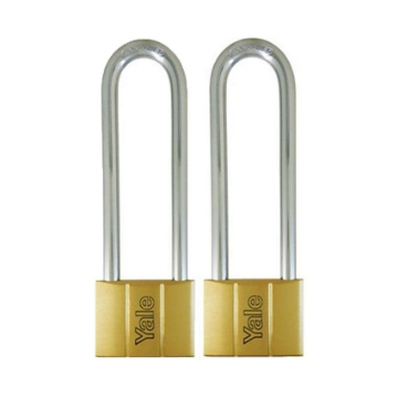 图片 Brass Padlocks Key Alike 2 Pieces, Multi-Pack V40.60LS120KA2