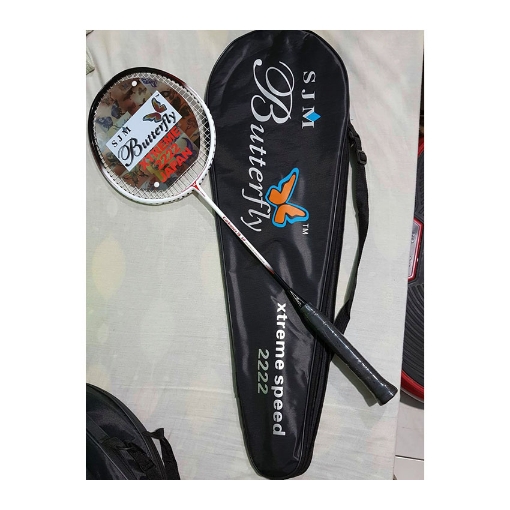 图片 Butterfly Carbonex 15P, Xtreme Speed 222, High Modulus Carbon Graphite Badminton Racket, One Piece, U04BRCG