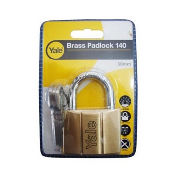 图片 Yale V14050, Brass Padlock 50mm, V14050