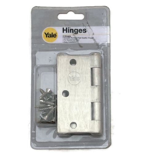 图片 Yale V1135 US15, Heavy Duty Loose Pin Hinges, Satin Nickel, V1135US15