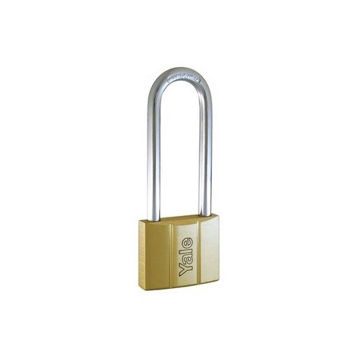 图片 Yale V140.40 LS60 KA2, Long Shackle Brass Padlocks 140 Series Key Alike 2, V14040LS60