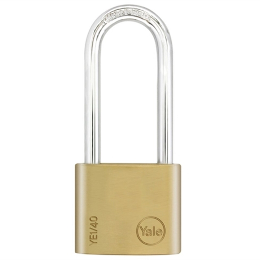 图片 Yale Long Shackle Brass Padlock, YLHYE1/40/152/1