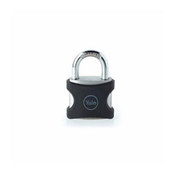 图片 Yale YE3/25/141/1BK, Long Shackle Aluminum Series Padlock, YE3251411BK