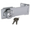 图片 Yale V00954 US5, V00954 US26, Door Hasp and Staple with Lock, V00954_US5