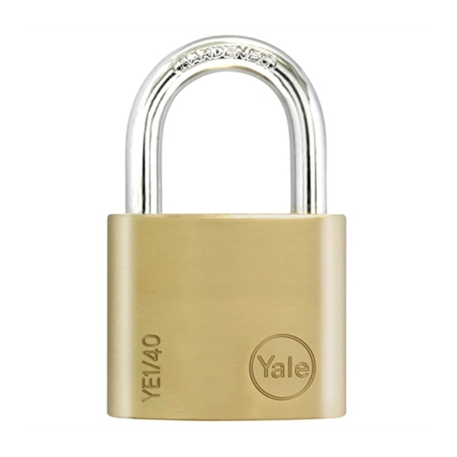 图片 Yale Essential Series Indoor Brass Padlock 40mm, YLHYE1/40/122/1