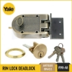 图片 Yale V198GL,V198AB, Single Rim Lock Deadbolt, YV198AB