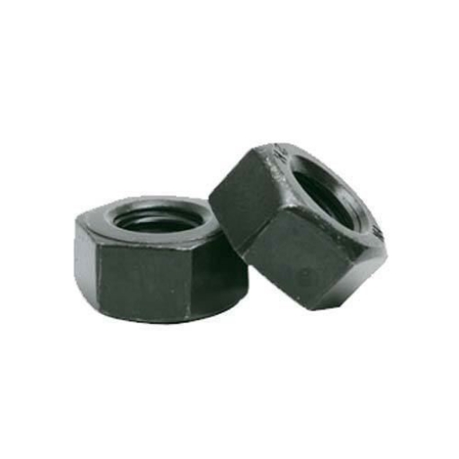 图片 High Tensile Nut, Grade 8.8 Hex Nut, Color Black, M5 to M30 Metric Size