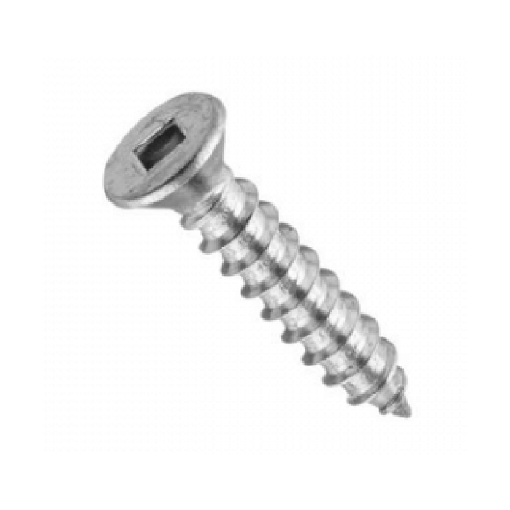 304 Stainless Steel Self Tapping Screw, Flat Head (Metal Screw)