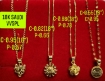 图片 18K Saudi Gold Necklace with Pendant, Chain 0.82g, Pendant 0.66g, Size 18", 2805N4F