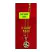 图片 18K Saudi Gold Necklace with Pendant, Chain 0.96g, Pendant 0.78g, Size 18", 2805UP