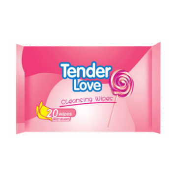 图片 Tender Love Sweet Delights Cleansing Wipes, TEN09