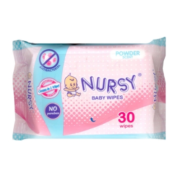 图片 Nursy Baby Wipes Powder Scent, NUR04